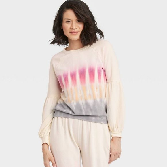 Knox Rose Tops - Knox Rose Tie Dye Sweatshirt Women's M